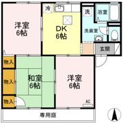 ウエストアベニュー A棟の間取り画像