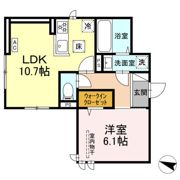 レジデンス ハンスの間取り画像