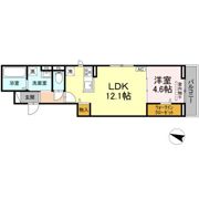 レジデンス ハンスの間取り画像