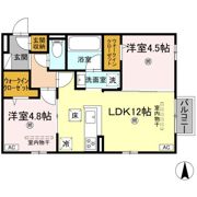 campanella山本の間取り画像