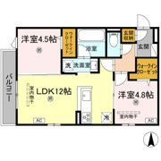 campanella山本の間取り画像