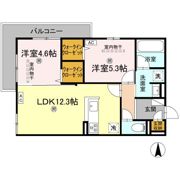 campanella山本の間取り画像