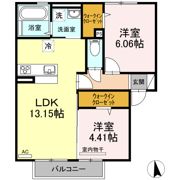 クラルテの間取り画像