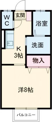 ロイヤルフォレストF棟の間取り画像