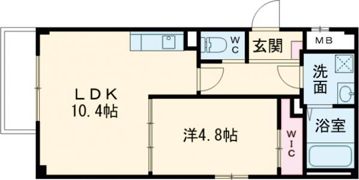仮称）春日1丁目アパートの間取り画像