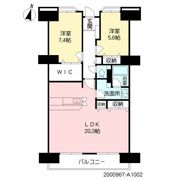 プライムメゾン百道浜の間取り画像