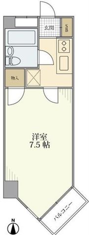 メゾン・ド湘南の間取り画像