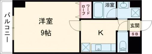 エンゼルプラザeastⅠの間取り画像