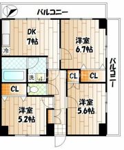 シャンス東寺尾中台13－IIの間取り画像