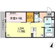 D－room瓦田の間取り画像