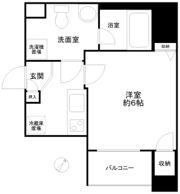 プレール・ドゥーク川崎の間取り画像