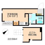 レガシィ井尻の間取り画像