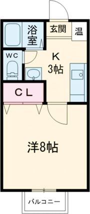 アリヴィオII番館の間取り画像