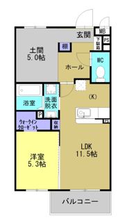 maison de tetoⅡの間取り画像
