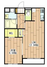 クローバーⅡの間取り画像