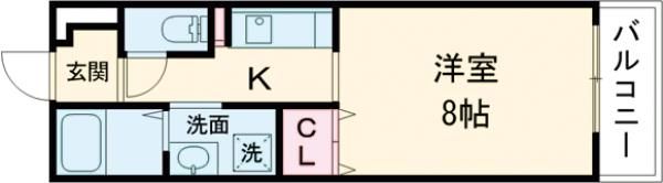 ネクスプロス千里丘の間取り画像