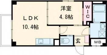 URBAN COURT 茨木春日の間取り画像