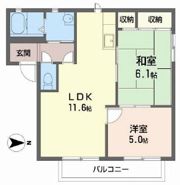 バリュージュ龍野の間取り画像