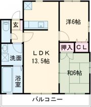 アイリス神田Aの間取り画像