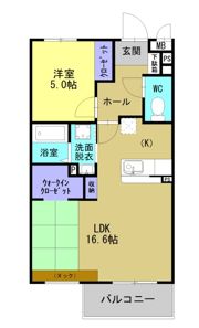 maison de tetoⅡの間取り画像