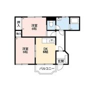 エクラットA棟の間取り画像