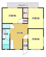 エクセランDの間取り画像