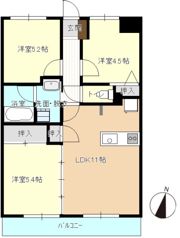 サンフォーレの間取り画像