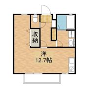 コーポ大手の間取り画像