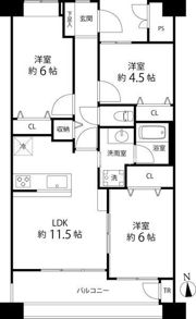 ブールヴァル舞岡の間取り画像