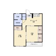 マスミハイツの間取り画像