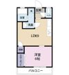 徳永ハイツの間取り画像