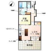 Woodstock Nestの間取り画像