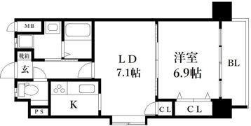 サヴォイ グランデヴィルの間取り画像