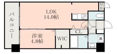 ISM水前寺の間取り画像