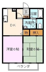 フジサキハイツEの間取り画像