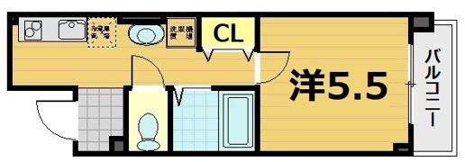 T`s Casa 御幸町の間取り画像