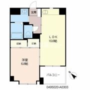 パティオ薬院Ⅱの間取り画像