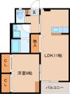 仮）アミューズSEの間取り画像