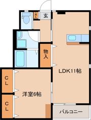 仮）アミューズSEの間取り画像