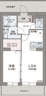 メゾン蒼風台Ⅱの間取り画像
