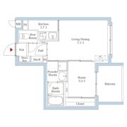 リアンレガーロ雑餉隈駅の間取り画像