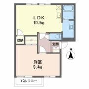 ダブルクルー Bの間取り画像