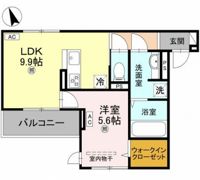 パサログランデ鳳中町の間取り画像