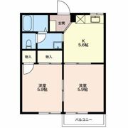 ダブルクルー Cの間取り画像