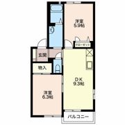 ルミエール Bの間取り画像