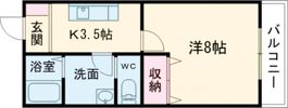chez noix (シェノワ)の間取り画像