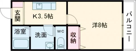 chez noix (シェノワ)の間取り画像