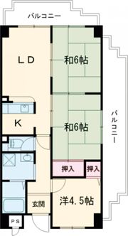 コーポ小林の間取り画像