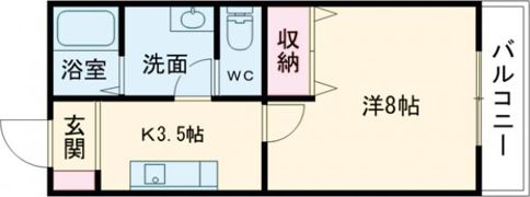 chez noix (シェノワ)の間取り画像