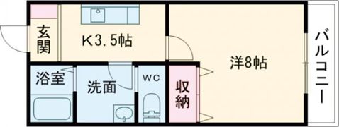 chez noix (シェノワ)の間取り画像